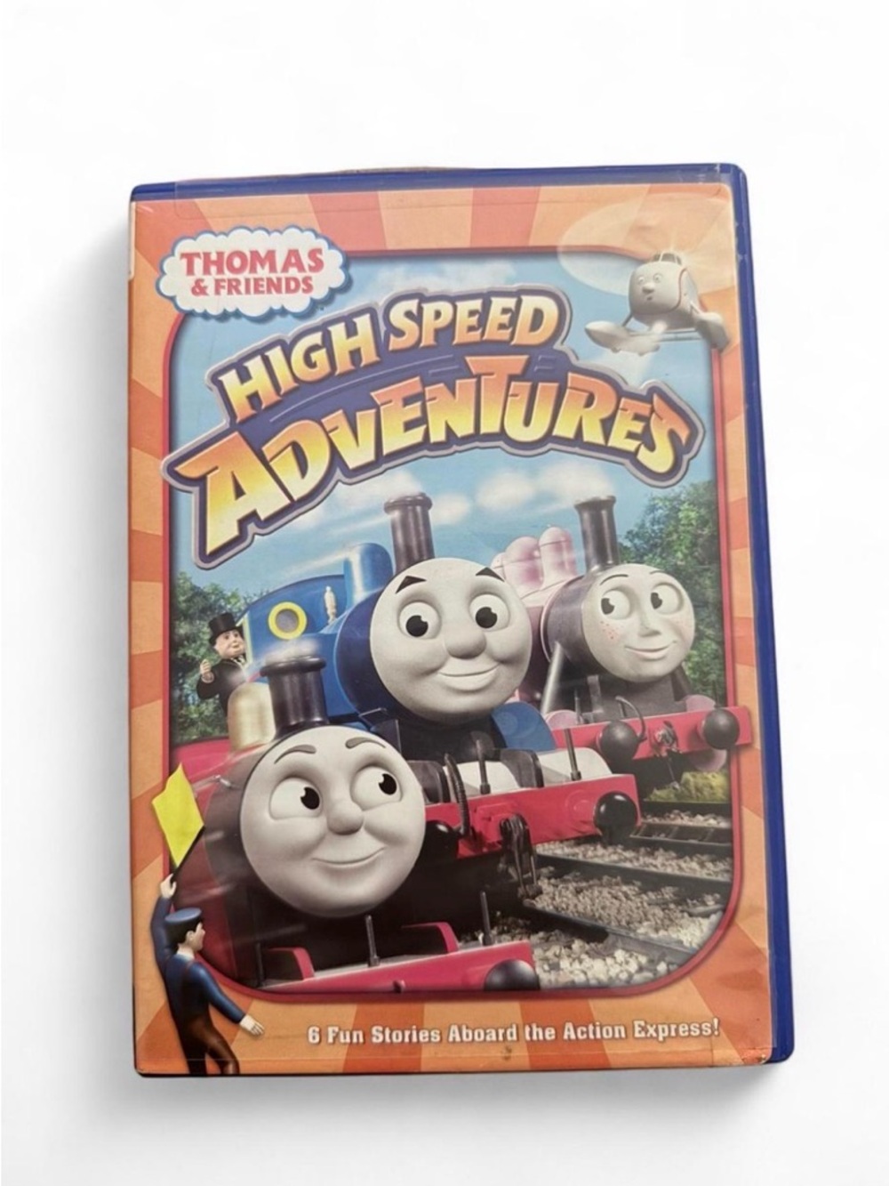 Thomas & Friends High Speed Adventures DVD - Blue, Red, Orange